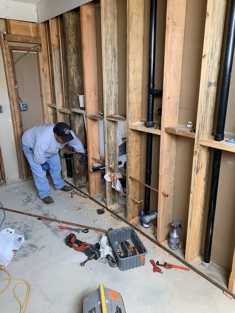 Commercial rough-in plumbing for Water Heater Replacement in Hempstead Gardens